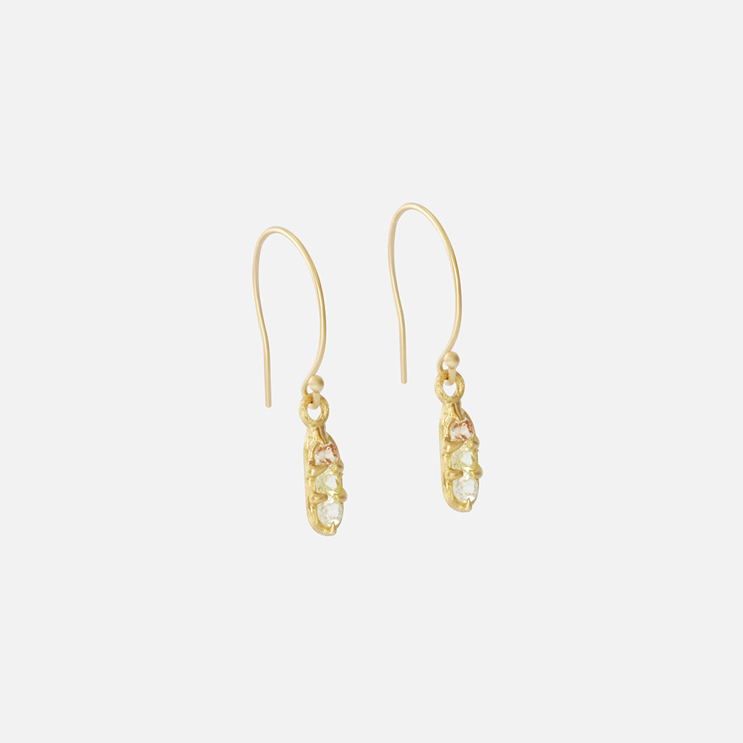 Silk / Sugar Candy Sapphire Earrings By Hiroyo in earrings Category
