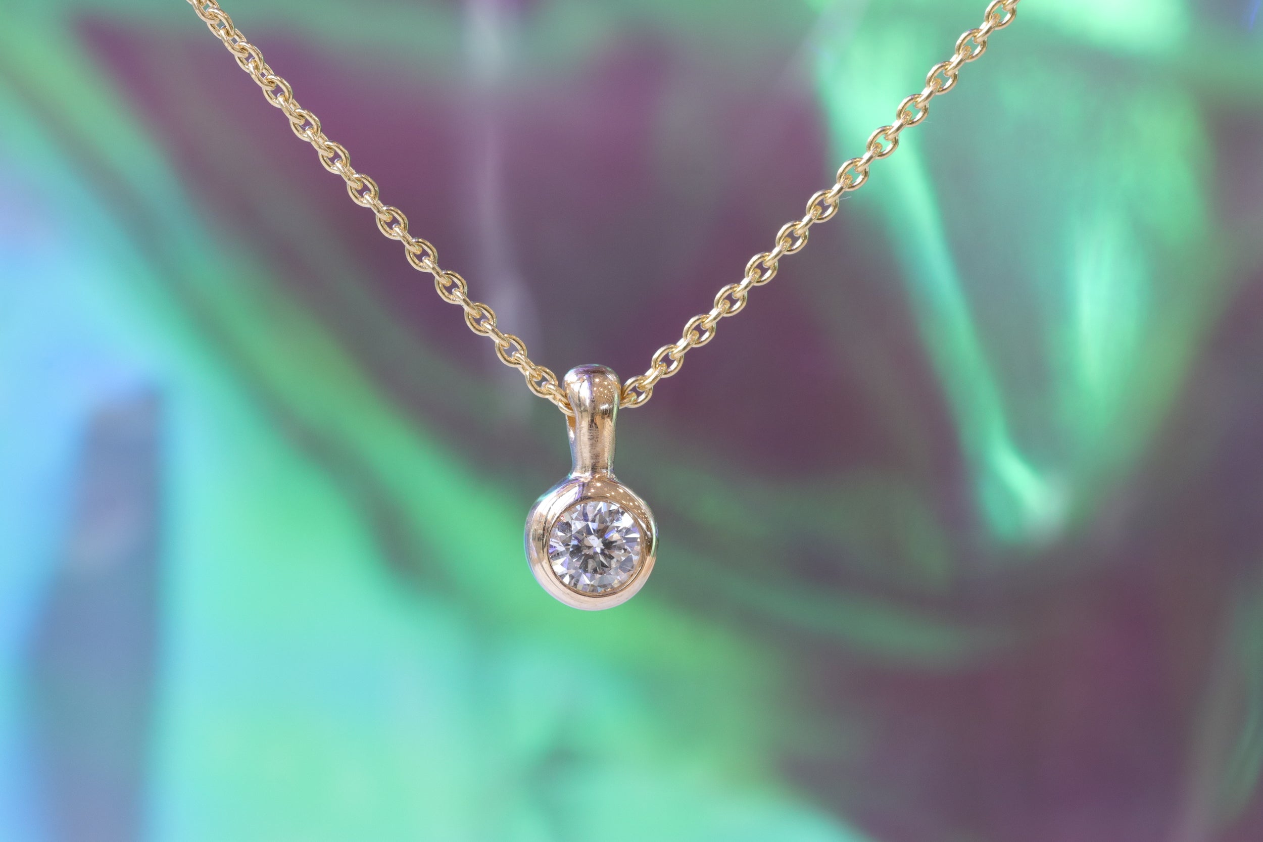 Diamond Solo / Pendant By fitzgerald jewelry in pendants Category