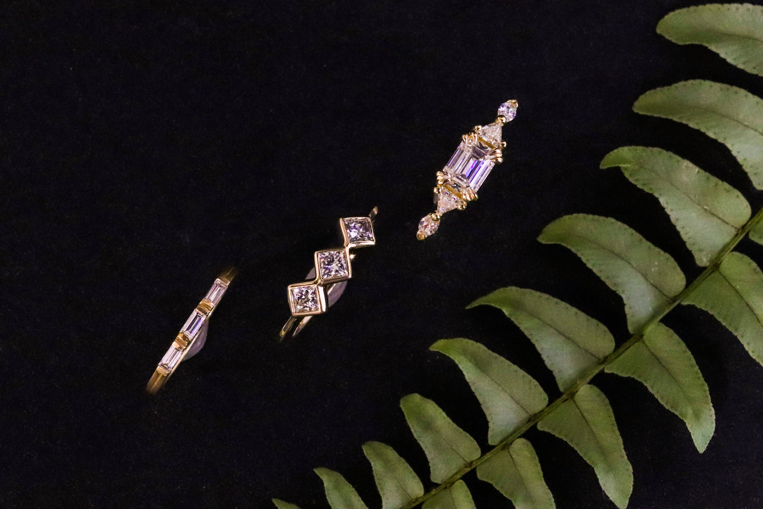 Asimov / Emerald Cut Diamond By fitzgerald jewelry