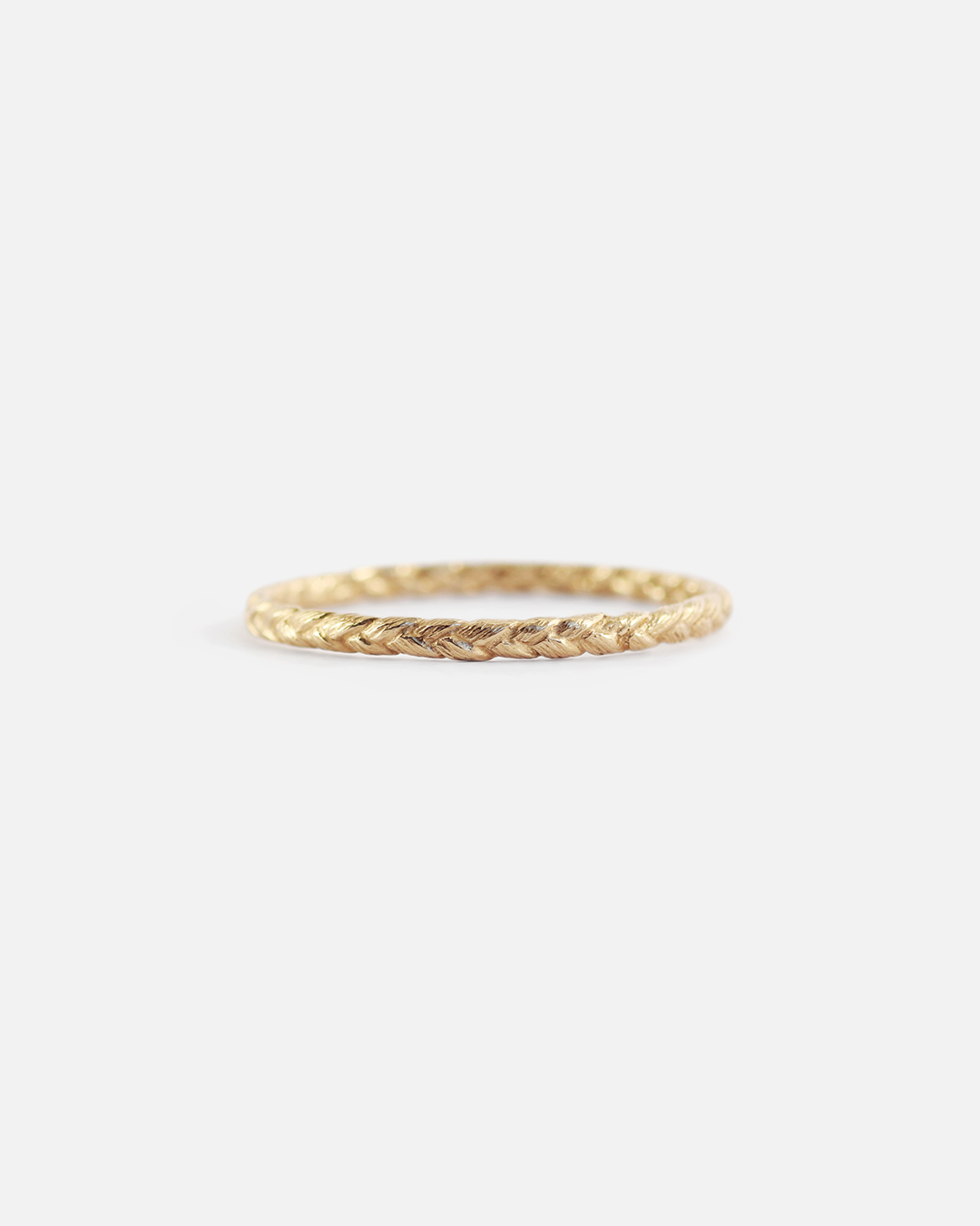 Braid Ring / Small By Katrina La Penne in rings Category