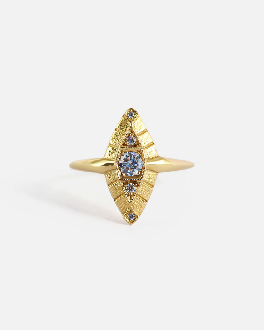 Flapper Ring / White Diamonds By Katrina La Penne in ENGAGEMENT Category