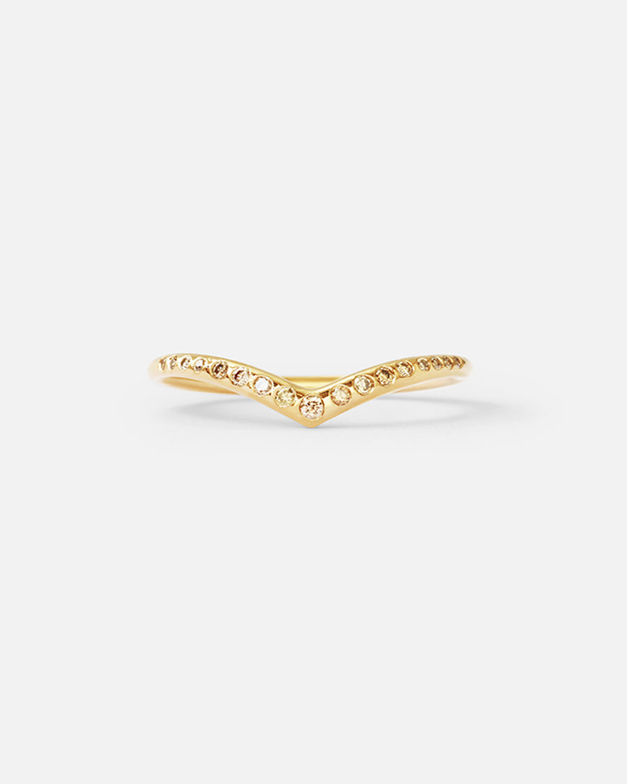 Archer Ring / Champagne Diamonds By Katrina La Penne in WEDDING Category