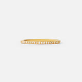 Half Halo Ring / White Diamonds By Katrina La Penne in WEDDING Category