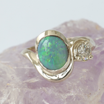 Opal Curve Ring By Kestrel Dillon