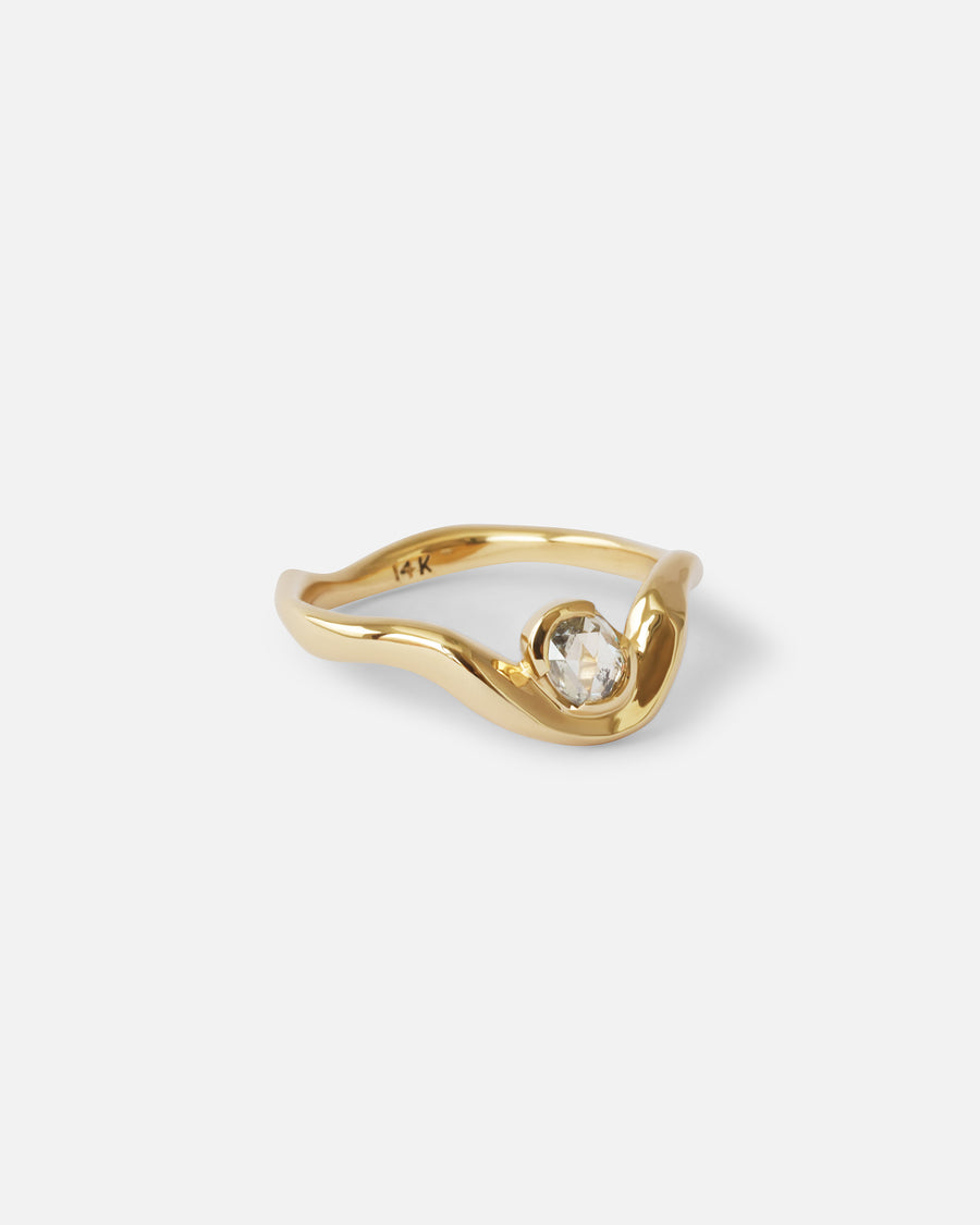 Rose Cut Root Ring By Kestrel Dillon in rings Category