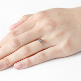 Lara / Cushion Cut Dark Grey Diamond By fitzgerald jewelry in ENGAGEMENT Category