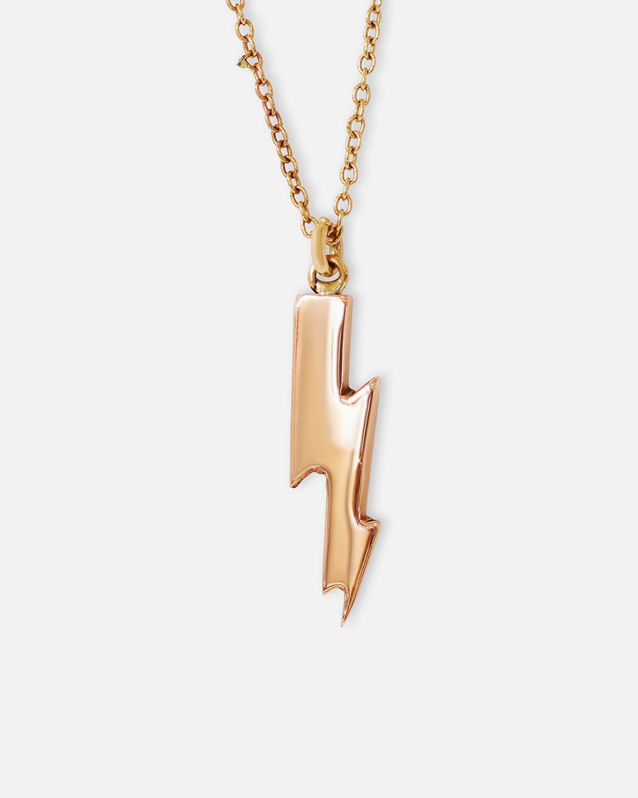 Lightning Bolt / Single Large By fitzgerald jewelry in pendants Category