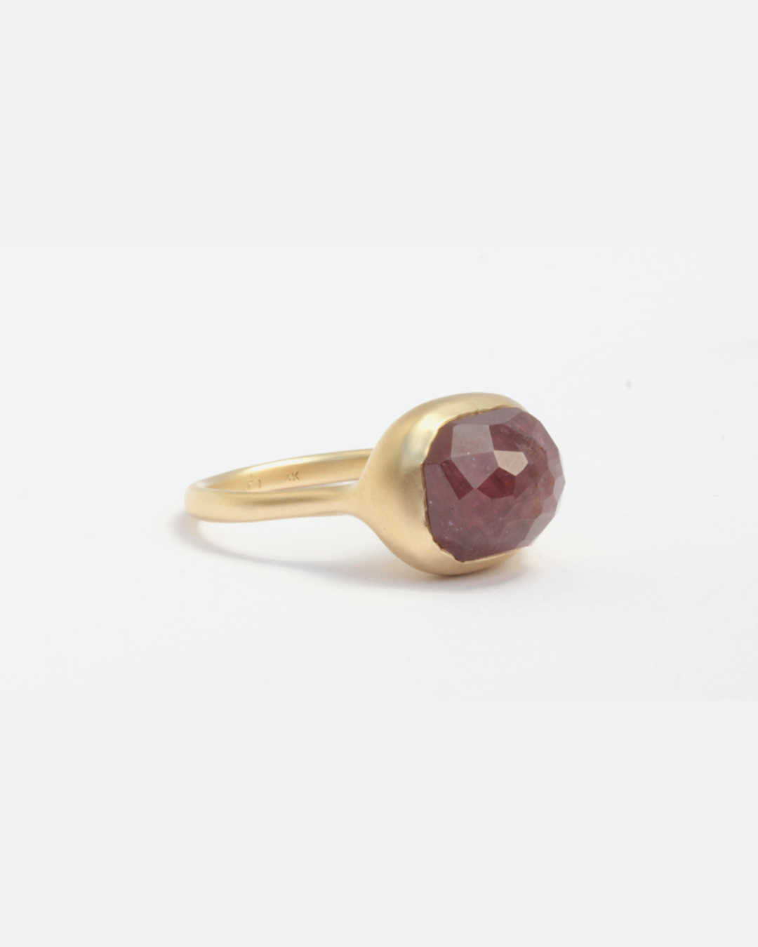 Lollipop 4 / Rose Cut Ruby By Hiroyo in ENGAGEMENT Category