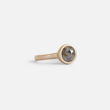 Lollipop 2 / Rose Cut Salt & Pepper Diamond By Hiroyo in ENGAGEMENT Category