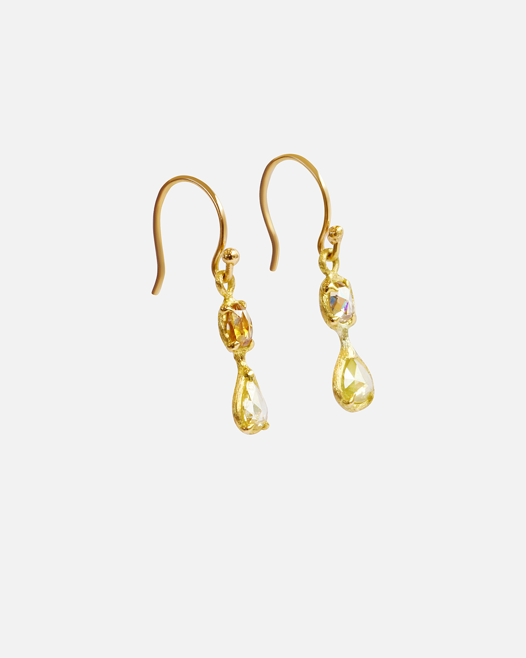 Silk / Long & Long Drop Earrings By Hiroyo in earrings Category
