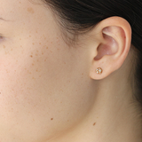 Melee 34A Studs / White Diamond By Hiroyo