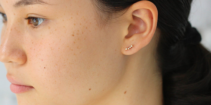 Melee 43 / Studs By Hiroyo in Earrings Category