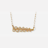 Melee 48 / White Diamond Pendant By Hiroyo in pendants Category