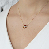 Melee 63 / Double Hex Pendant By Hiroyo in pendants Category