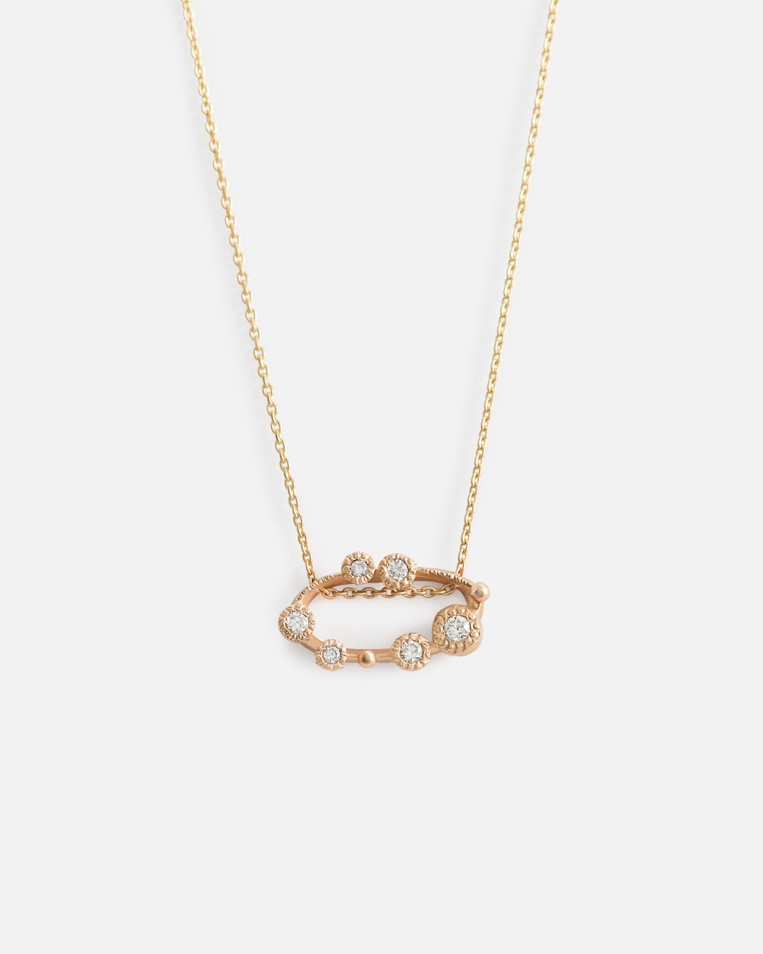 Melee 66 / White Diamond Pendant By Hiroyo in pendants Category