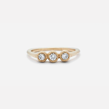 Melee 9 Small / White Diamonds By Hiroyo in rings Category