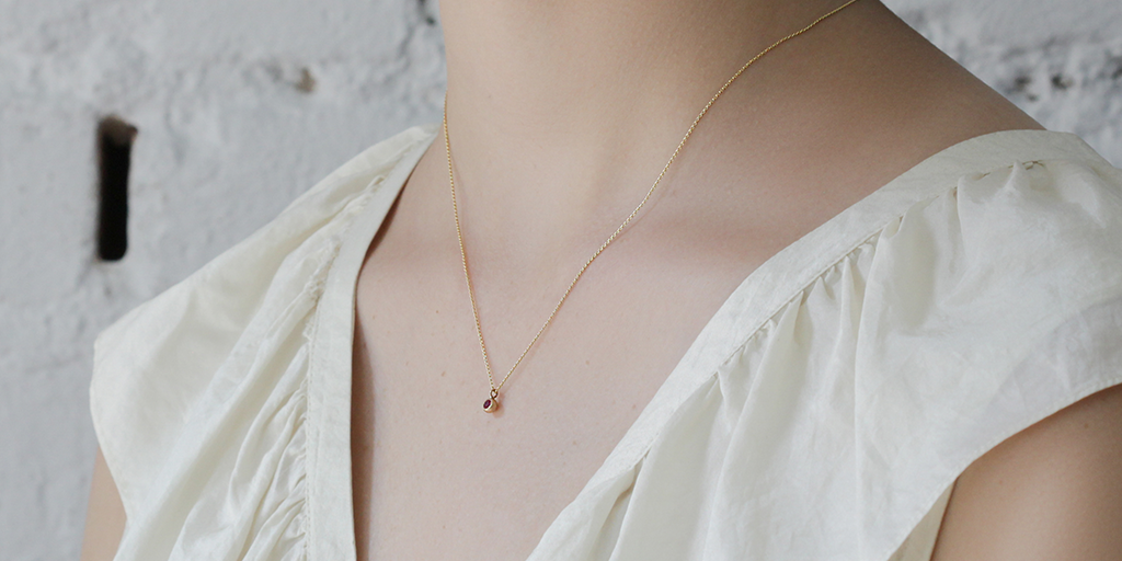 Melee Ball / Ruby Pendant By Hiroyo