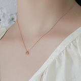 Melee 10 / Double White Diamonds Pendant By Hiroyo in pendants Category