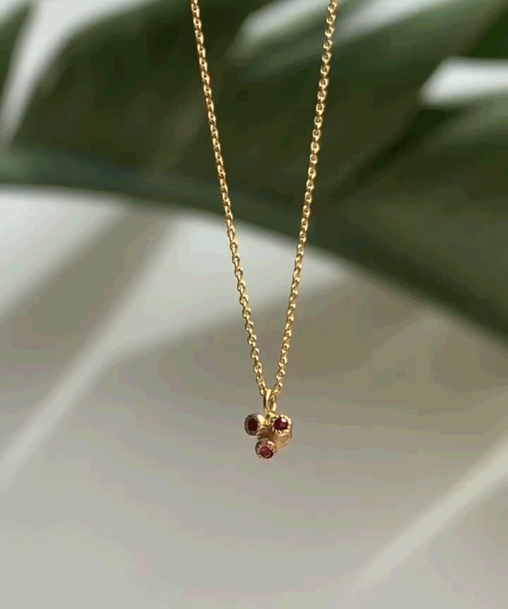 Melee 34B / Ruby Pendant By Hiroyo