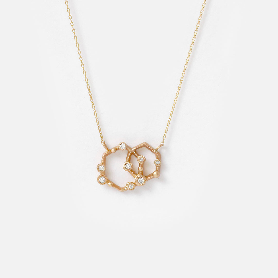 Melee 63 / Double Hex Pendant By Hiroyo