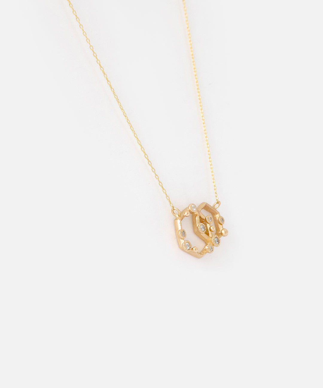 Melee 63 / Double Hex Pendant By Hiroyo