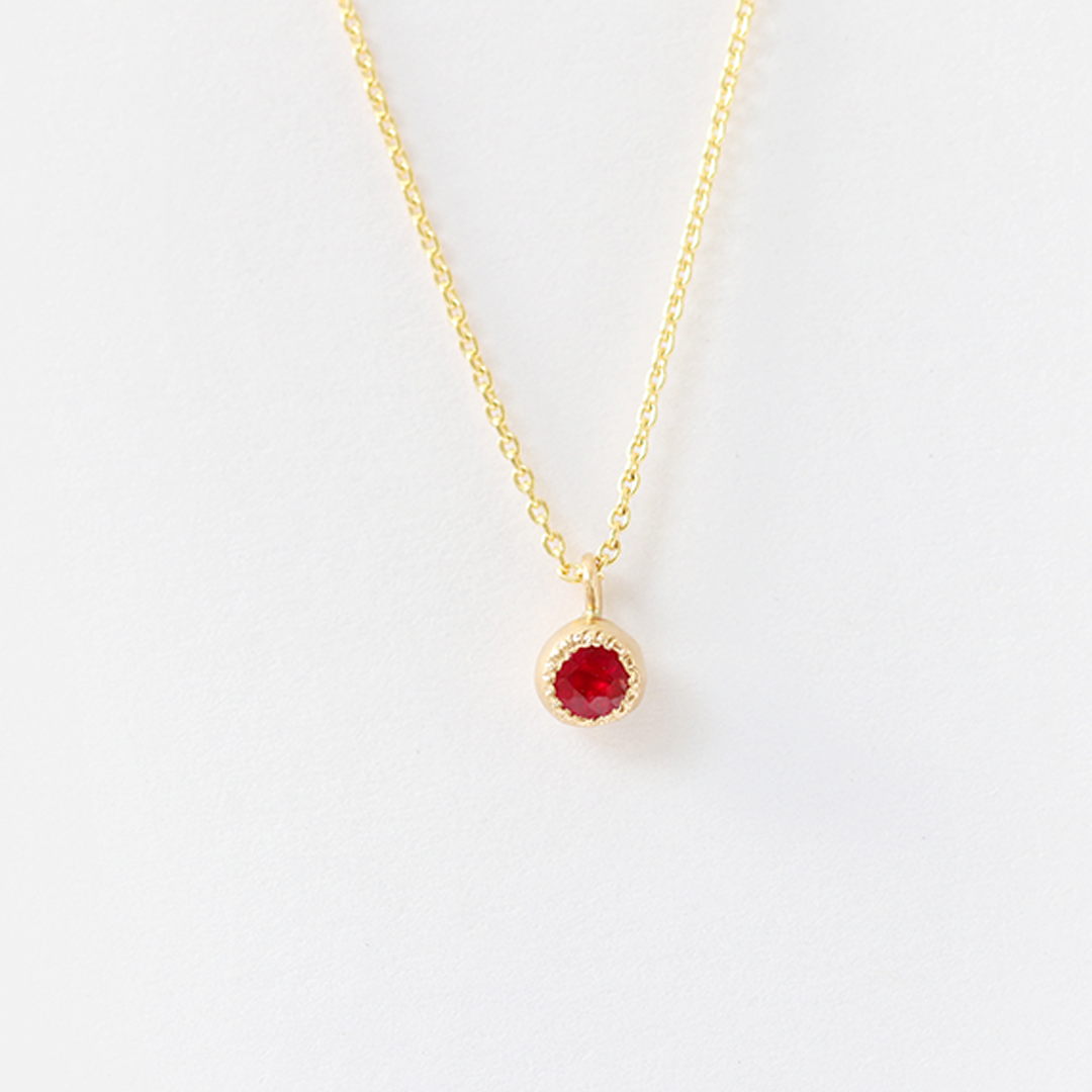 Melee Ball / Ruby Pendant By Hiroyo in pendants Category