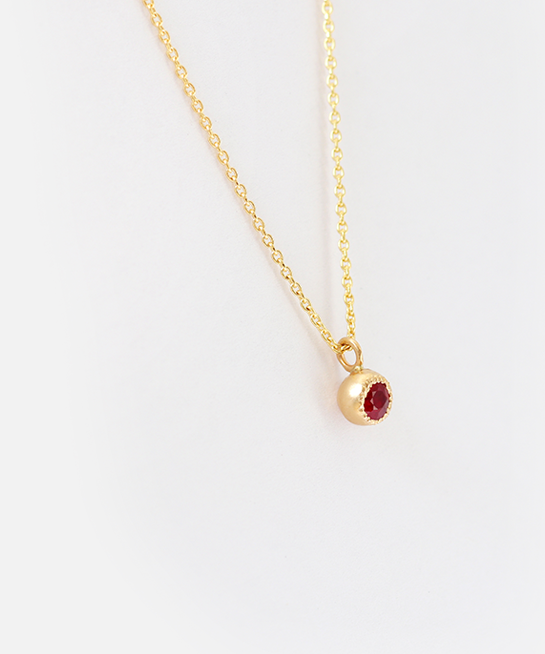 Melee Ball / Ruby Pendant By Hiroyo