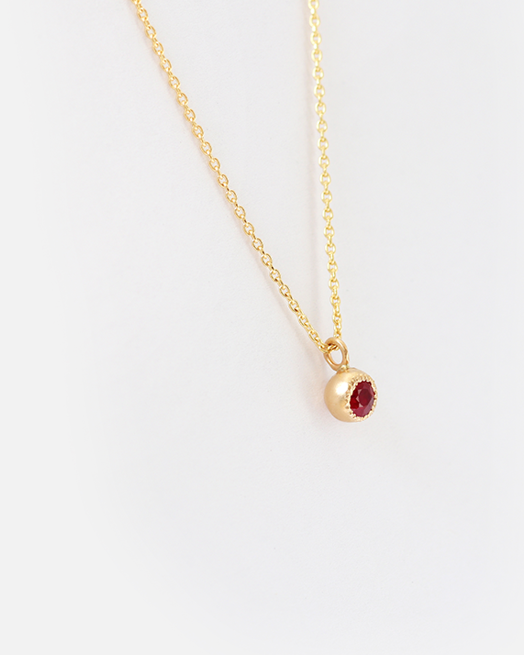 Melee Ball / Ruby Pendant By Hiroyo