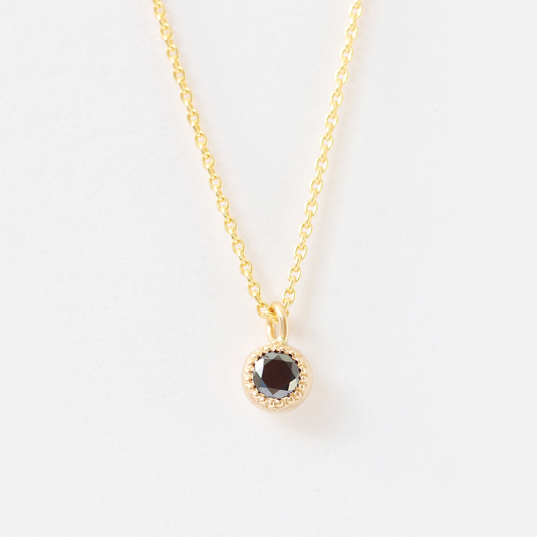 Melee Ball / Black Diamond Pendant By Hiroyo in pendants Category