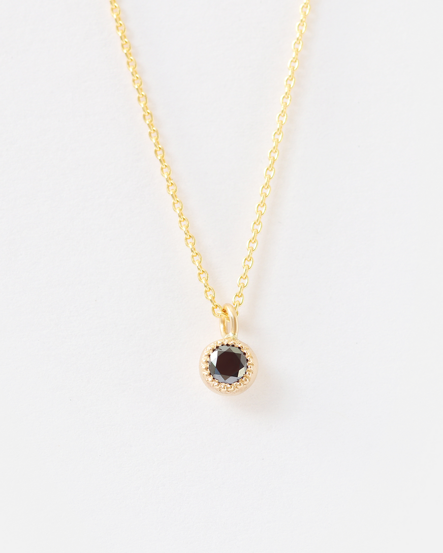 Melee Ball / Black Diamond Pendant By Hiroyo in pendants Category
