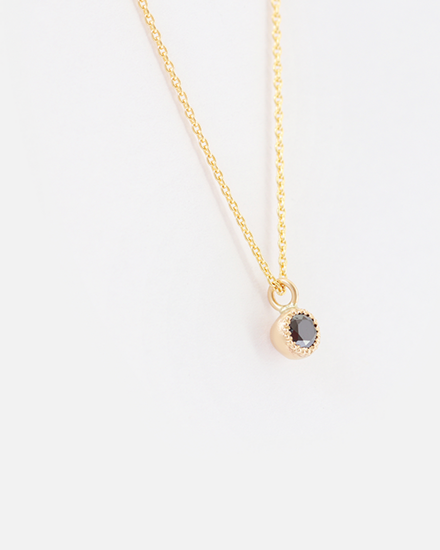Melee Ball / Black Diamond Pendant By Hiroyo in pendants Category