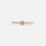 Melee Ball / Light Blue Sapphire Ring By Hiroyo