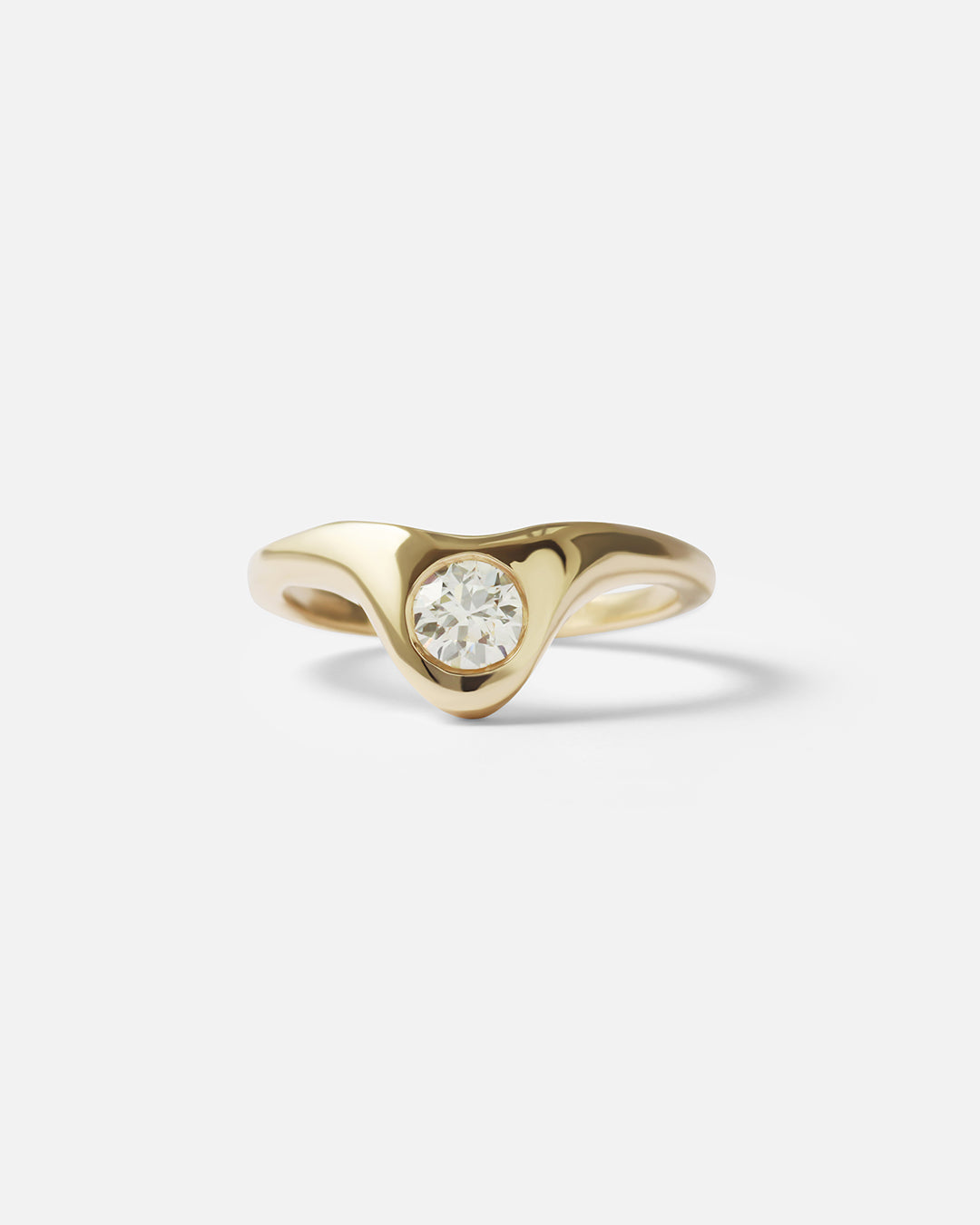 Bezel Set / Diamond Ring By Nishi