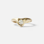 Bezel Set / Diamond Ring By Nishi