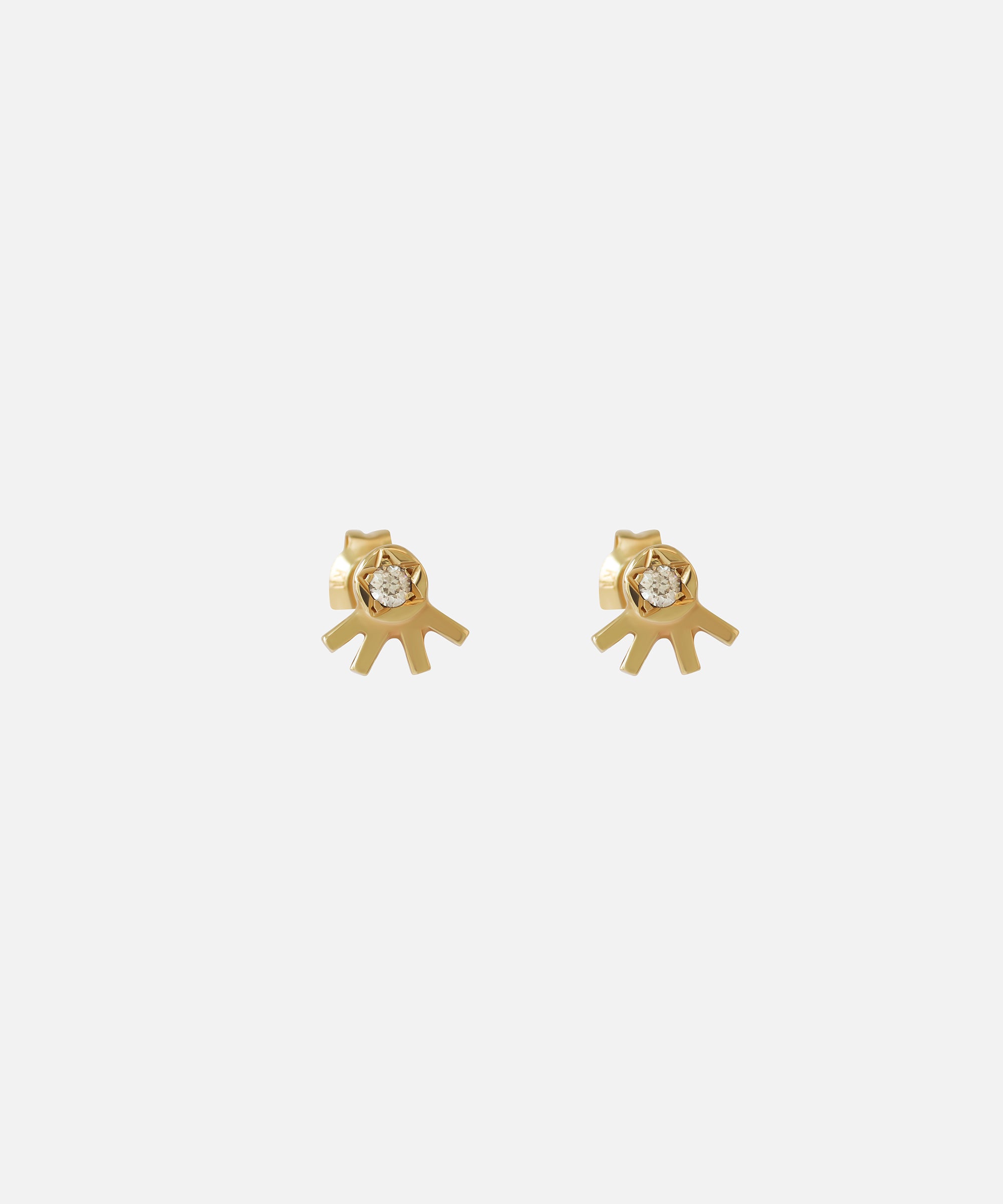 Helios Diamond / Studs By Nishi