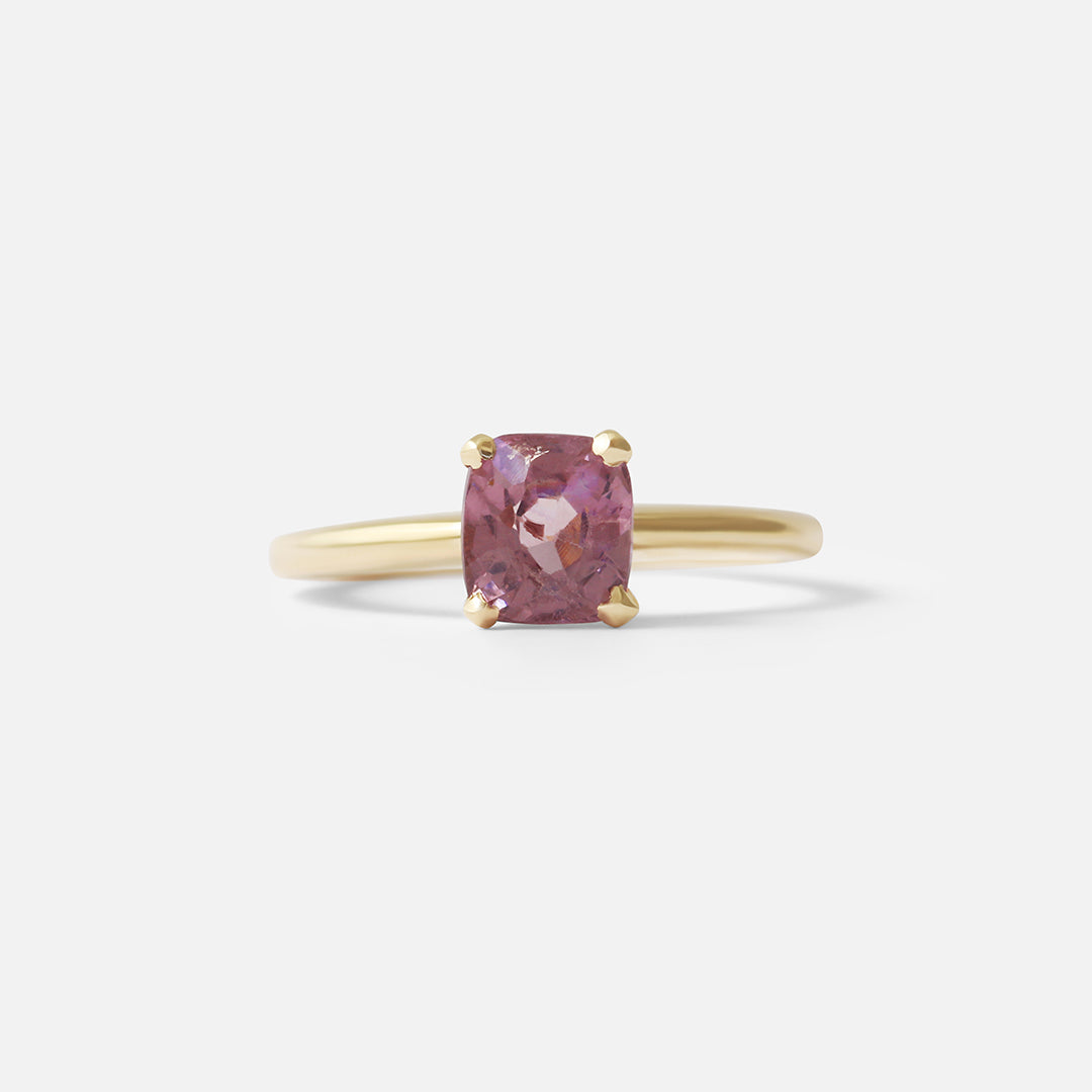 Solitaire Ring / Purple Spinel By Nishi