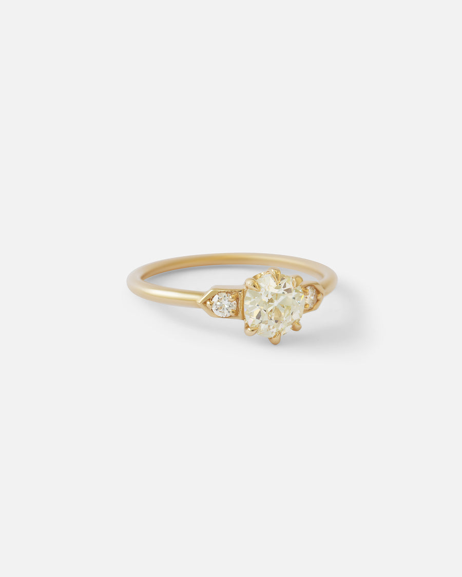 Six Prong Old European Cut Diamond / Ring By Nishi in ENGAGEMENT Category