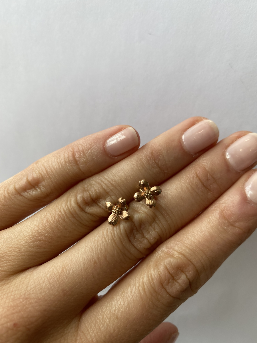 Dogwood / Studs By Fitzgerald Jewelry in earrings Category