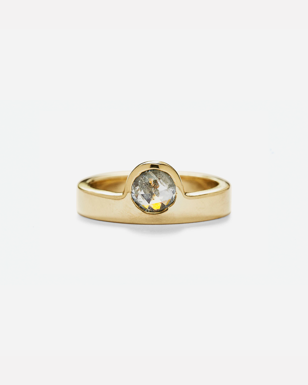 Odine / Rose Cut Diamond Ring By Casual Seance