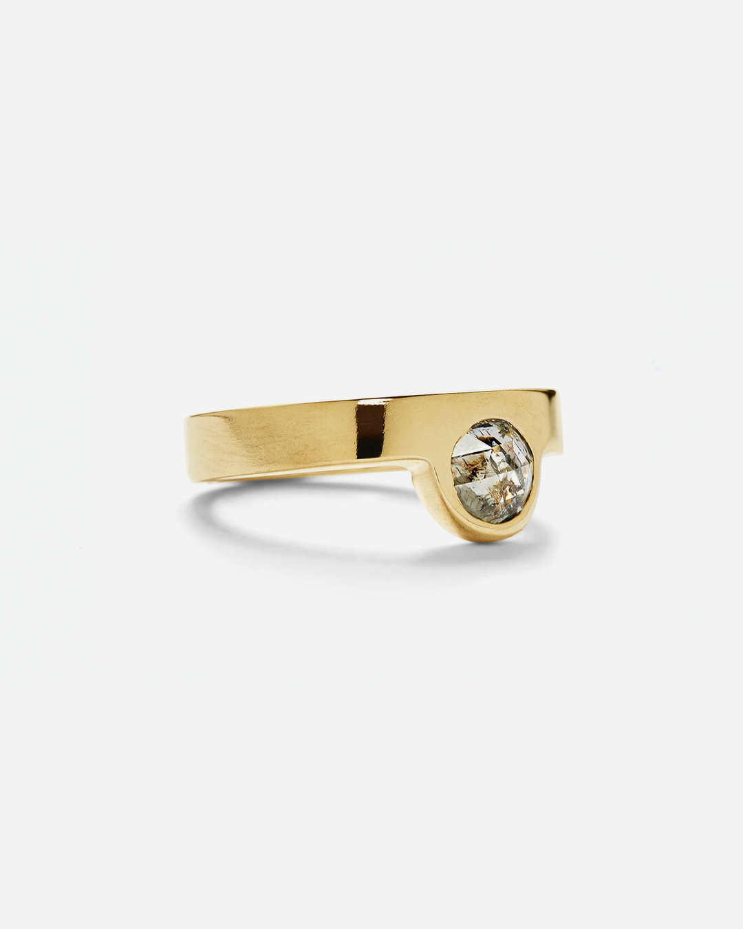 Odine / Rose Cut Diamond Ring By Casual Seance