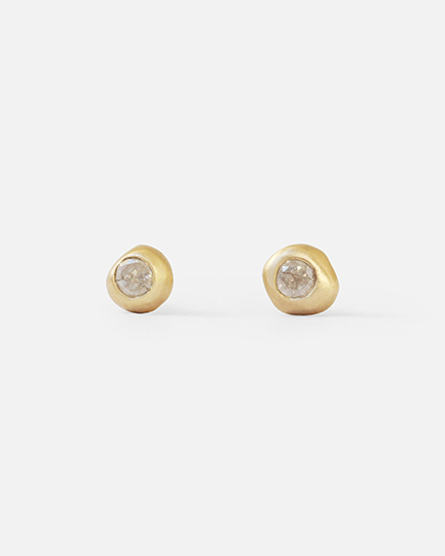 Ball + Diamond / Studs By Tricia Kirkland in earrings Category