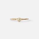 Pave 1 / 3mm Old Mine Cut Diamond By Hiroyo in ENGAGEMENT Category