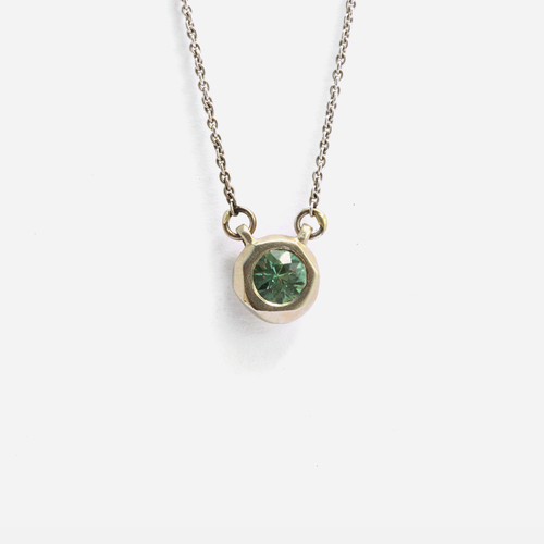 Pebble Pendant / Tourmaline By Hiroyo in pendants Category