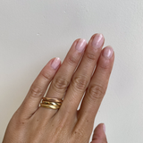 Wide Pebble Band By Hiroyo in WEDDING Category
