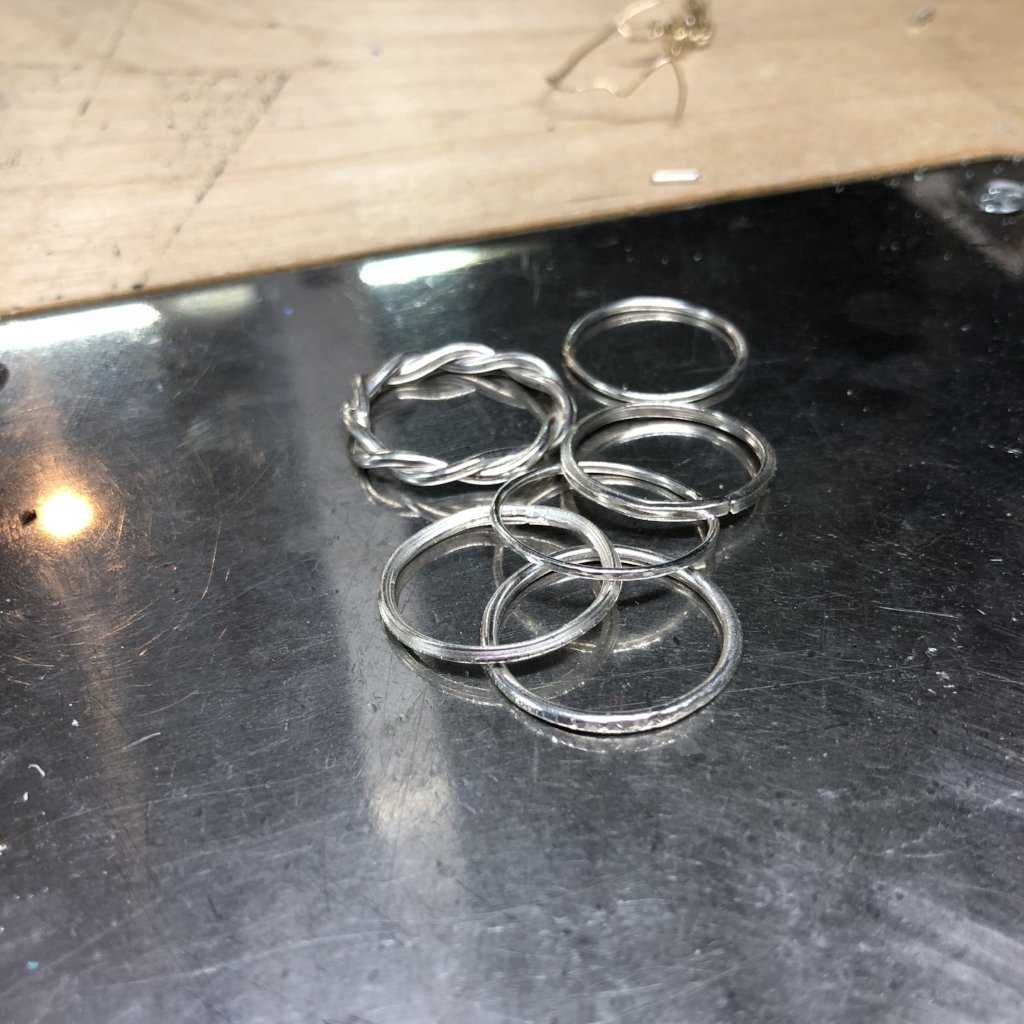 Stackable Rings By Fitzgerald Jewelry School in WORKSHOP Category