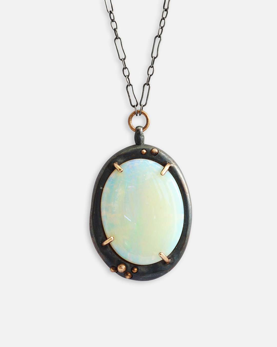 Pond / Opal Pendant By fitzgerald jewelry