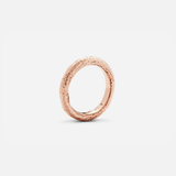 Round Band / 3.35mm Reticulated By fitzgerald jewelry