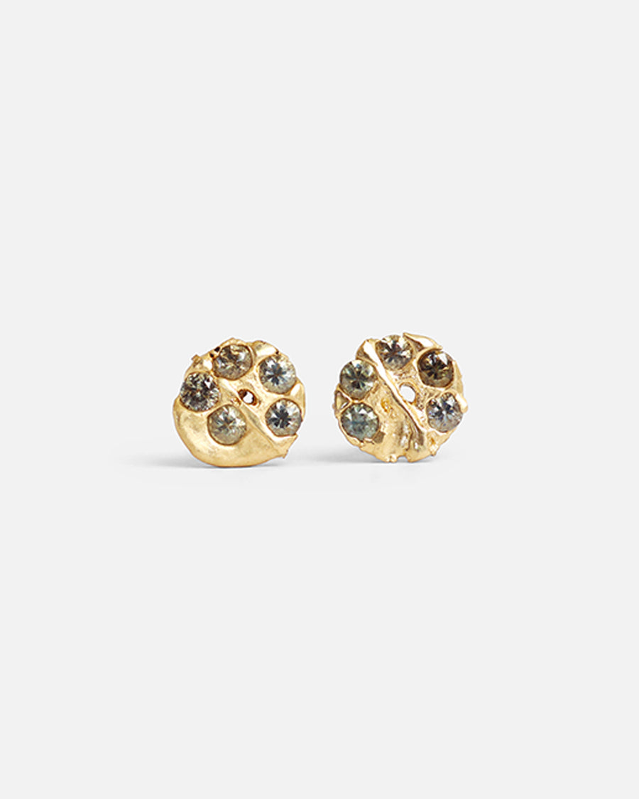 Pool / Sapphire Blue Studs By Rigby Leigh in earrings Category