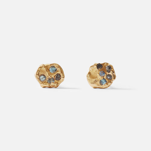 Pool / Sapphire Blue Studs II By Rigby Leigh in earrings Category