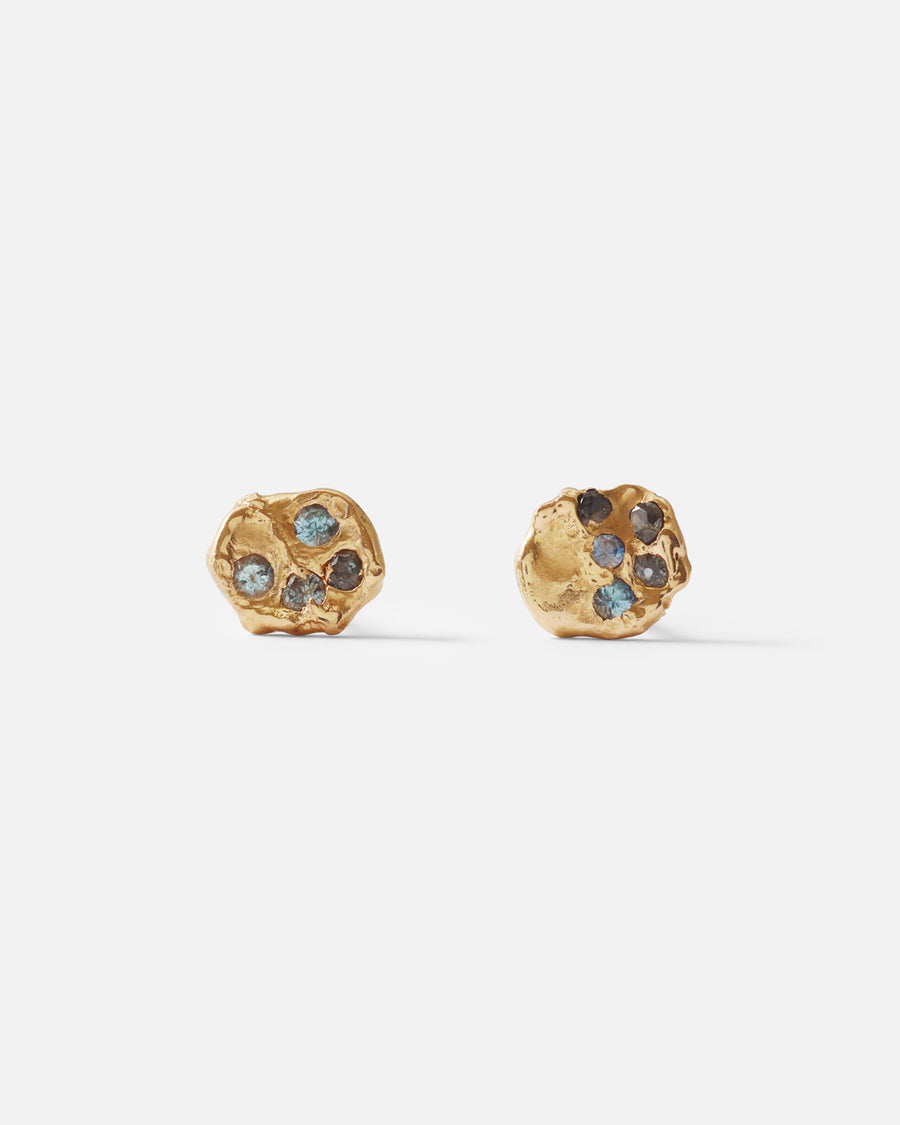 Pool / Sapphire Blue Studs II By Rigby Leigh in earrings Category